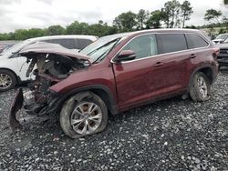 Salvage cars for sale at Byron, GA auction: 2014 Toyota Highlander XLE