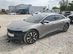 Salvage cars for sale at Opa Locka, FL auction: 2023 Lucid Motors AIR Pure