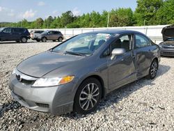 Salvage cars for sale at auction: 2009 Honda Civic LX