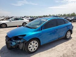 Salvage cars for sale from Copart Houston, TX: 2012 Ford Focus SE