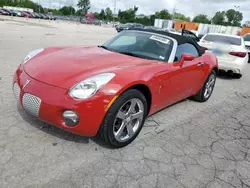 Pontiac Vehiculos salvage en venta: 2007 Pontiac Solstice