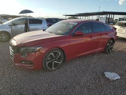 Salvage cars for sale at Phoenix, AZ auction: 2018 Honda Accord Sport