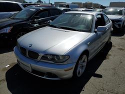 Salvage cars for sale from Copart Martinez, CA: 2004 BMW 325 CI Sulev