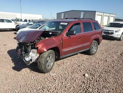 Salvage cars for sale at Phoenix, AZ auction: 2007 Jeep Grand Cherokee Limited