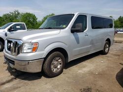 Salvage trucks for sale at Marlboro, NY auction: 2012 Nissan NV 3500 S