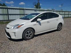Salvage cars for sale from Copart Central Square, NY: 2012 Toyota Prius