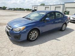 Salvage cars for sale at Kansas City, KS auction: 2012 Subaru Impreza Premium