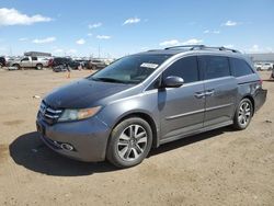 Salvage cars for sale at Brighton, CO auction: 2014 Honda Odyssey Touring