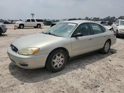 Salvage cars for sale at Houston, TX auction: 2005 Ford Taurus SE