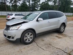 Salvage cars for sale at Longview, TX auction: 2015 Chevrolet Traverse LT