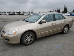 Honda salvage cars for sale: 2007 Honda Accord EX