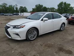 Salvage cars for sale at Baltimore, MD auction: 2016 Lexus ES 350