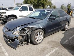 Salvage cars for sale from Copart Rancho Cucamonga, CA: 2005 Honda Accord EX