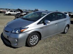 Salvage cars for sale from Copart Antelope, CA: 2013 Toyota Prius PLUG-IN