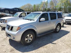 Salvage cars for sale at North Billerica, MA auction: 2007 Nissan Pathfinder LE