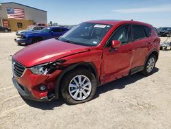 Salvage cars for sale at Amarillo, TX auction: 2016 Mazda CX-5 Touring