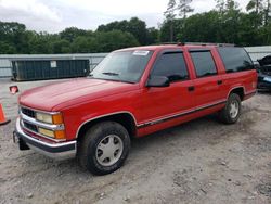 Salvage cars for sale at Augusta, GA auction: 1992 Chevrolet Suburban C1500
