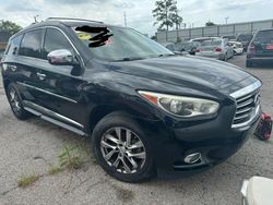 Salvage cars for sale from Copart Montgomery, AL: 2015 Infiniti QX60