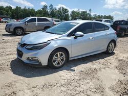 Chevrolet salvage cars for sale: 2017 Chevrolet Cruze LT