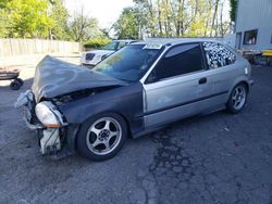 Salvage cars for sale at auction: 1998 Honda Civic DX