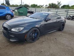 Vehiculos salvage en venta de Copart Miami, FL: 2013 BMW M6