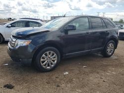 Salvage cars for sale at Elgin, IL auction: 2010 Ford Edge SEL