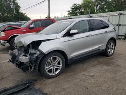 Ford salvage cars for sale: 2018 Ford Edge Titanium