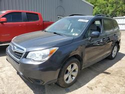 Salvage cars for sale at West Mifflin, PA auction: 2015 Subaru Forester 2.5I Premium