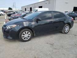 Salvage cars for sale from Copart Jacksonville, FL: 2016 Toyota Corolla L