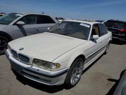 Salvage cars for sale at Martinez, CA auction: 2001 BMW 740 IL