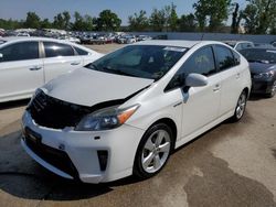 Salvage cars for sale from Copart Bridgeton, MO: 2012 Toyota Prius