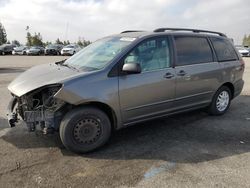 Salvage cars for sale at Rancho Cucamonga, CA auction: 2005 Toyota Sienna CE