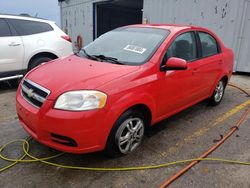 Chevrolet salvage cars for sale: 2010 Chevrolet Aveo LS