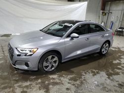 Salvage cars for sale at North Billerica, MA auction: 2024 Audi A3 Premium