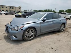 Infiniti salvage cars for sale: 2020 Infiniti Q50 Pure