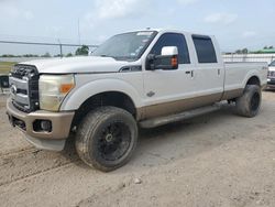 Salvage trucks for sale at Houston, TX auction: 2011 Ford F250 Super Duty