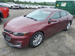 Salvage cars for sale from Copart Cahokia Heights, IL: 2016 Chevrolet Malibu LT