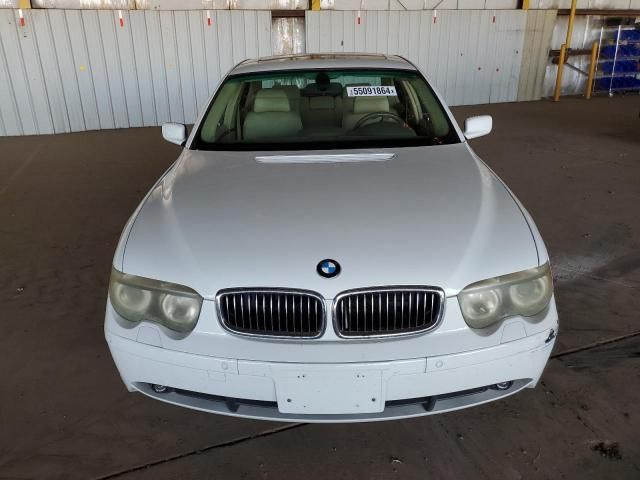 2002 BMW 745 I