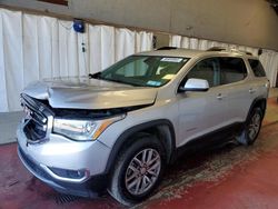 Salvage cars for sale from Copart Angola, NY: 2018 GMC Acadia SLE