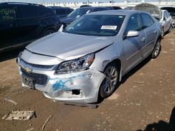 Salvage cars for sale at Elgin, IL auction: 2015 Chevrolet Malibu 1LT