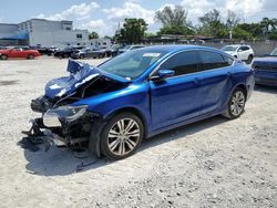 Vehiculos salvage en venta de Copart Opa Locka, FL: 2015 Chrysler 200 Limited