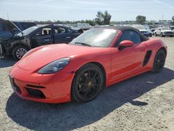 Salvage cars for sale at Antelope, CA auction: 2017 Porsche Boxster