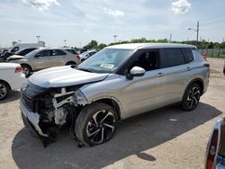 Salvage cars for sale at Indianapolis, IN auction: 2022 Mitsubishi Outlander ES