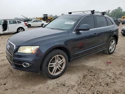 Salvage cars for sale from Copart Houston, TX: 2013 Audi Q5 Prestige