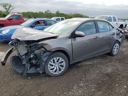 Salvage cars for sale at Des Moines, IA auction: 2018 Toyota Corolla L