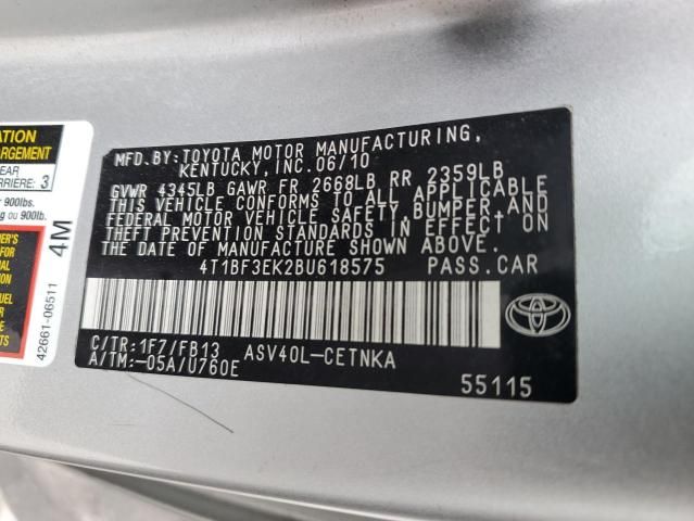 2011 Toyota Camry Base