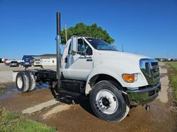 Salvage trucks for sale at Cicero, IN auction: 2015 Ford F750 Super Duty