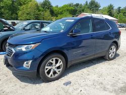 Salvage cars for sale at Mendon, MA auction: 2019 Chevrolet Equinox LT