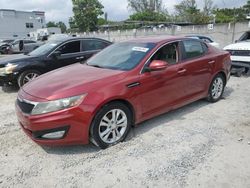 Salvage cars for sale at Opa Locka, FL auction: 2012 KIA Optima EX