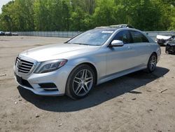 Salvage cars for sale at Glassboro, NJ auction: 2014 Mercedes-Benz S 550